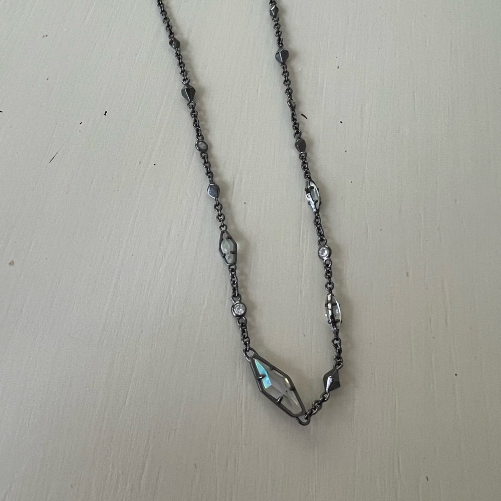 Kendra Scott Debra Choker in Gunmetal